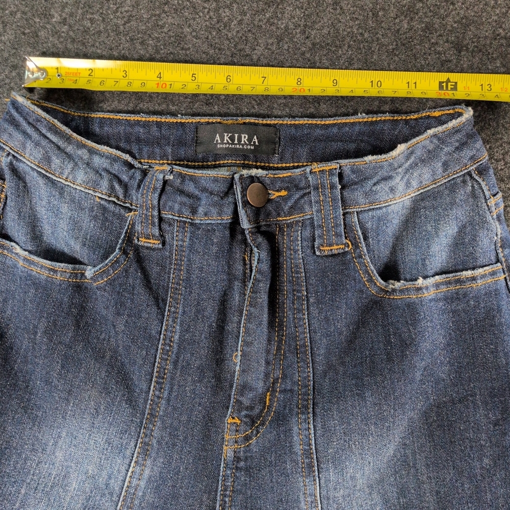 Akira Blue Cargo Jeans - Picture 4 of 9